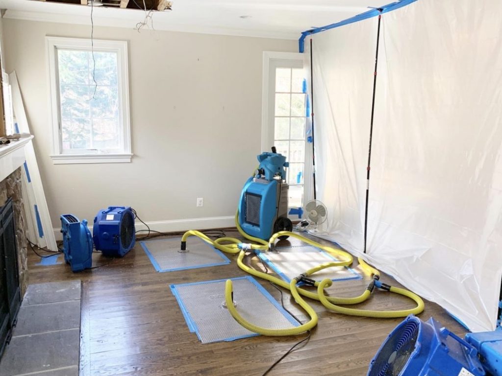 Professional mold and water damage restoration services in Owings Mills, MD